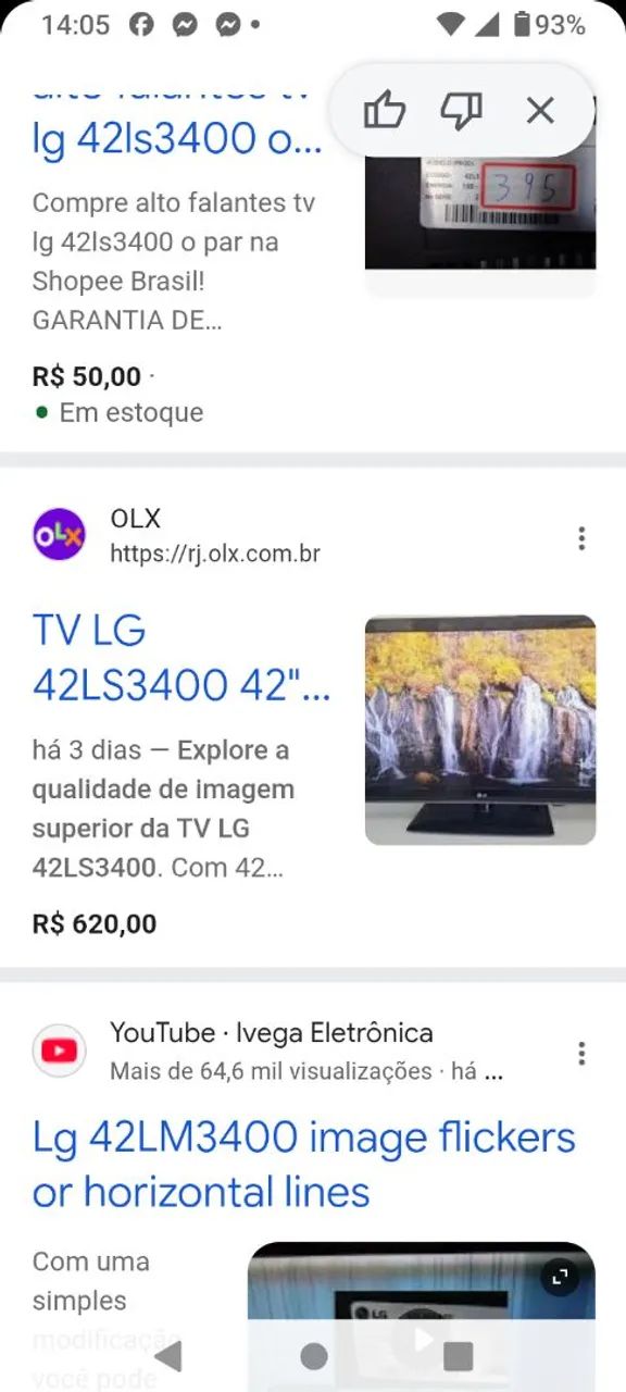 Tv LG 42 polegadas  - Foto 4