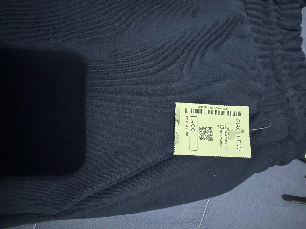 Calça de moletom azul  - Foto 2