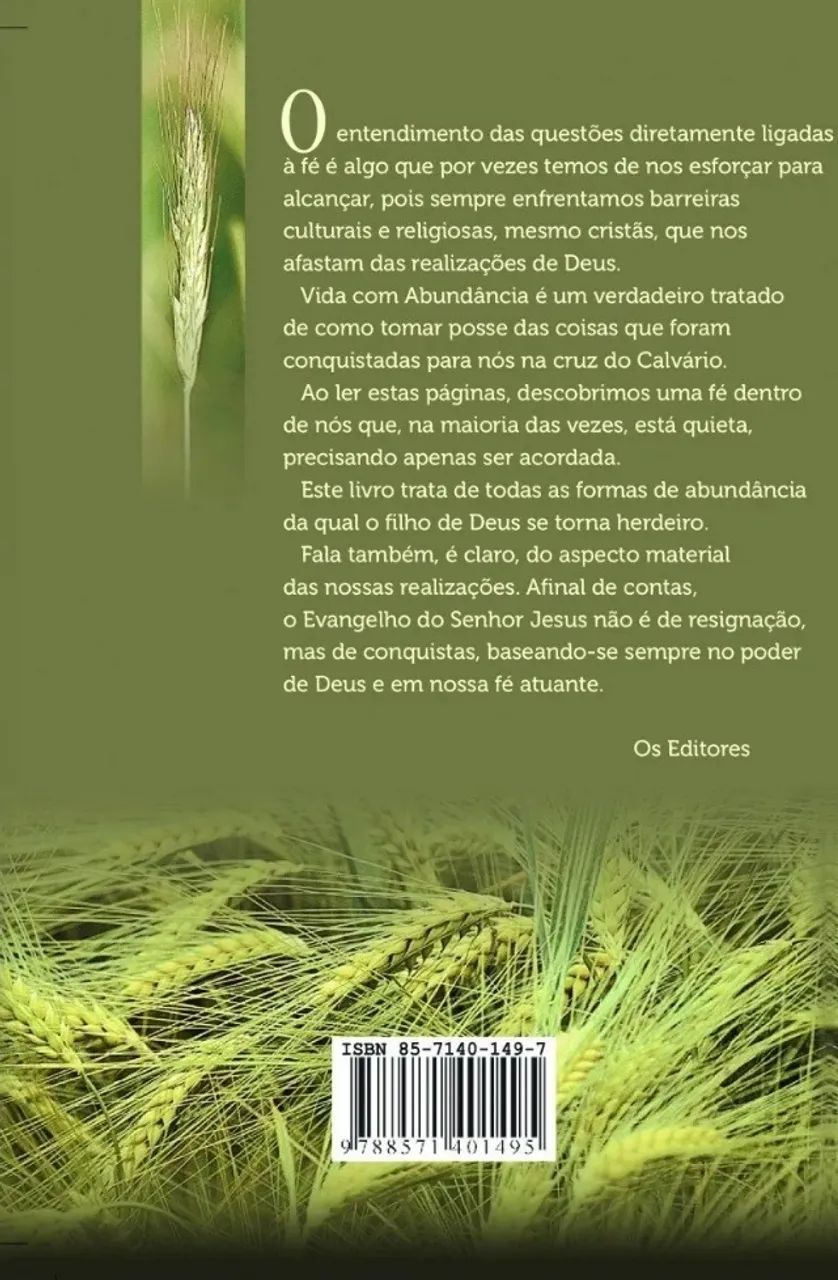 Livro Vida Com Abundância - Foto 2