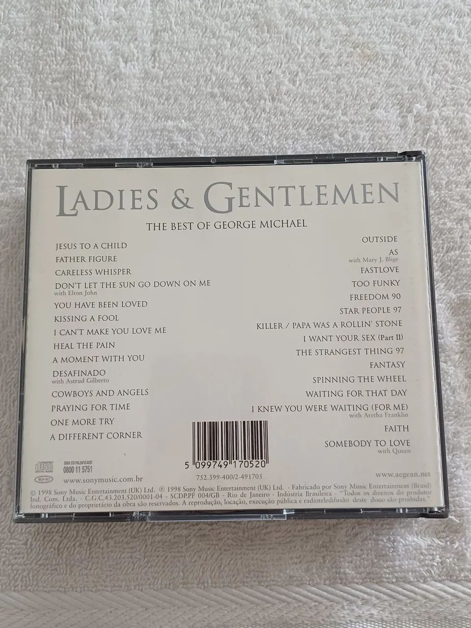 CD duplo do Geroge Michael - The Best Of George Michael - Foto 2