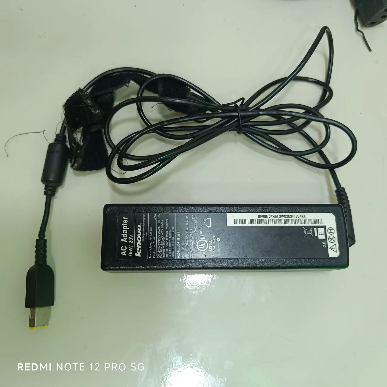 Fonte Lenovo 65w 20v 