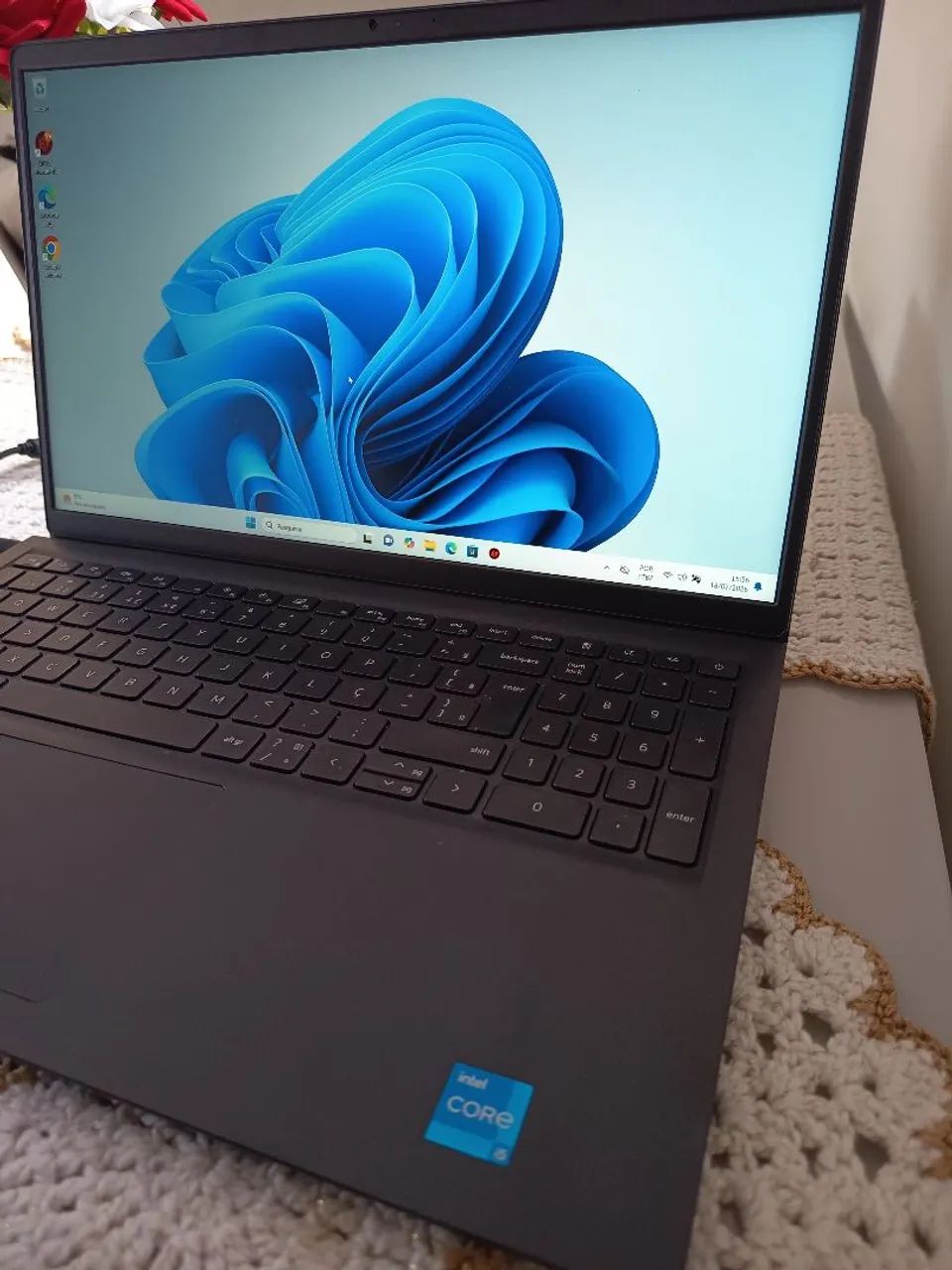 Notebook Dell Intel core I5 13 geração, 5meses de uso. 