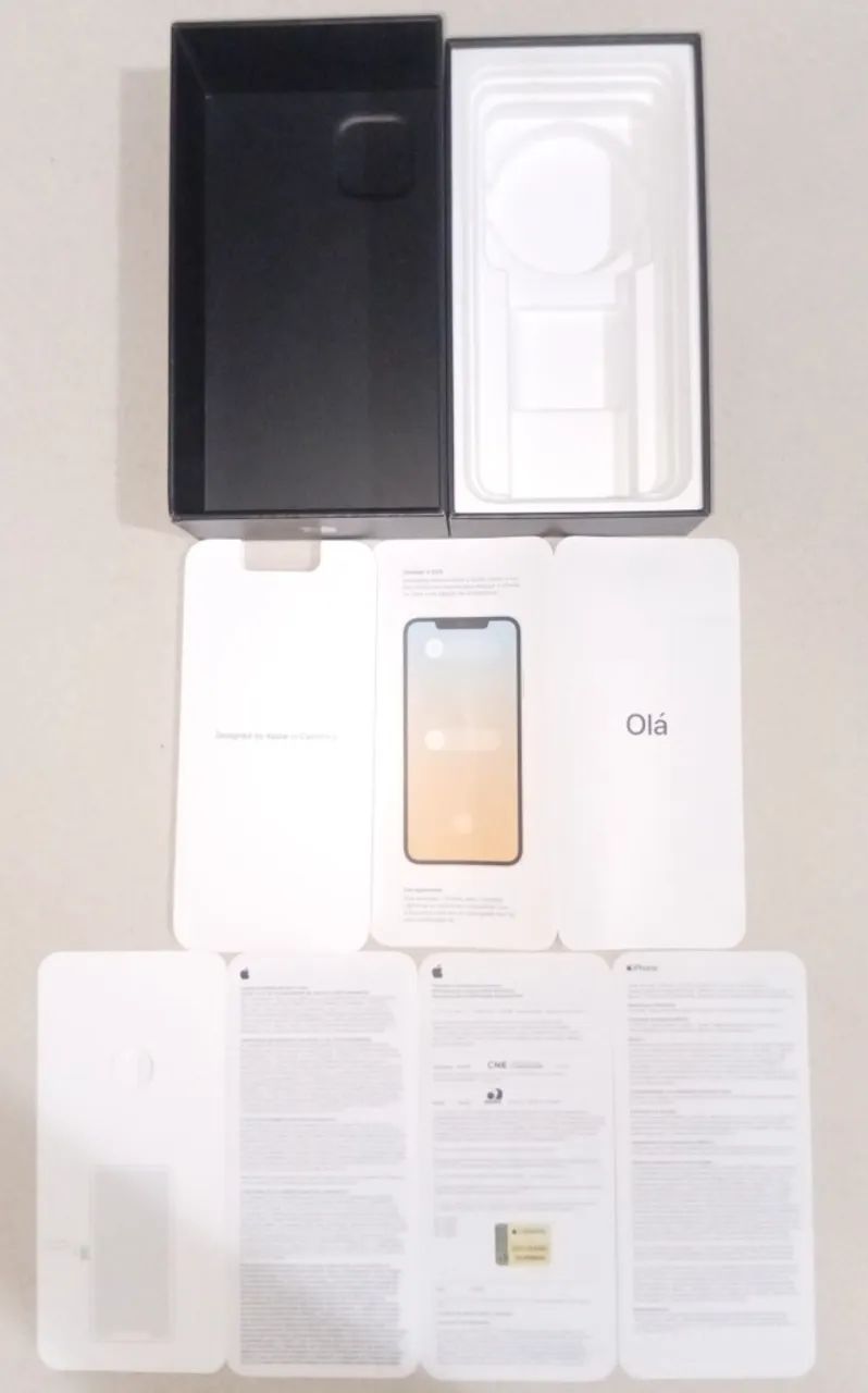 Caixa para iPhone 11 Pro Max Space Gray Original Usada  - Foto 4