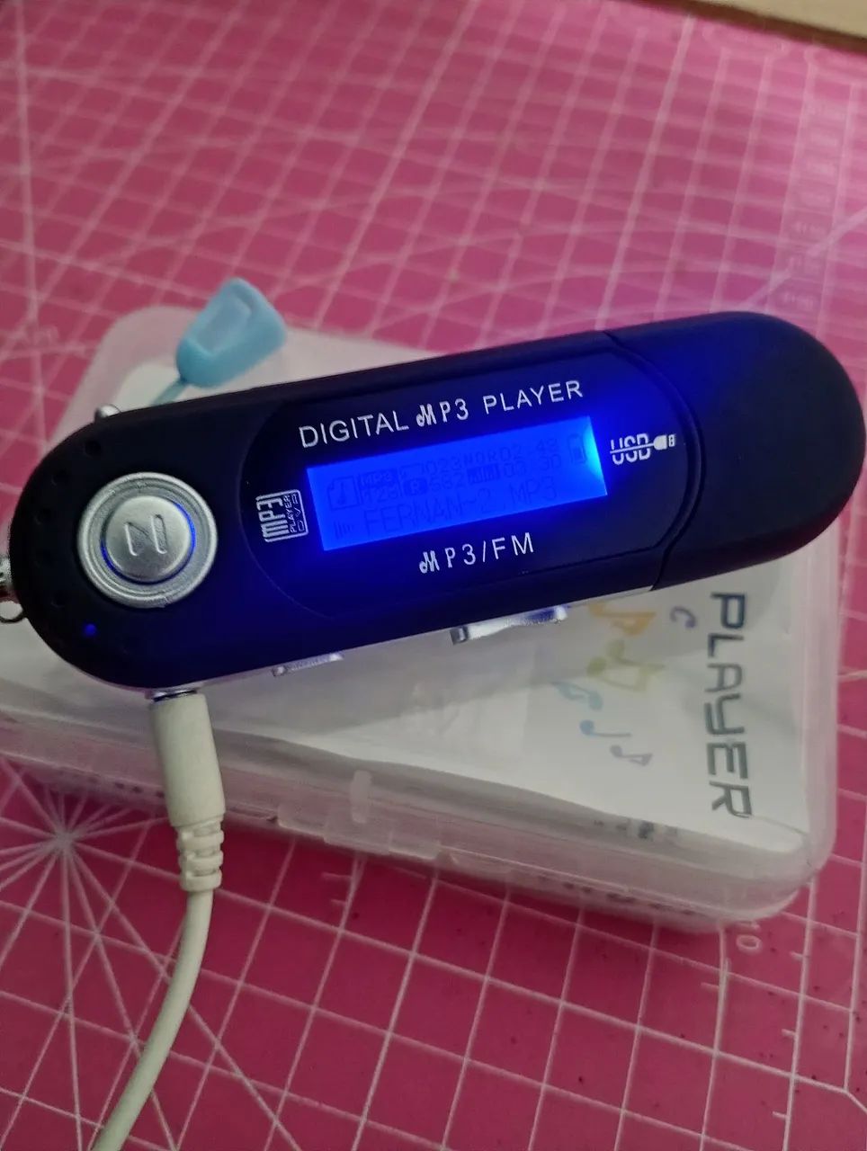 Mp3 + pilhas recarregáveis - Foto 3