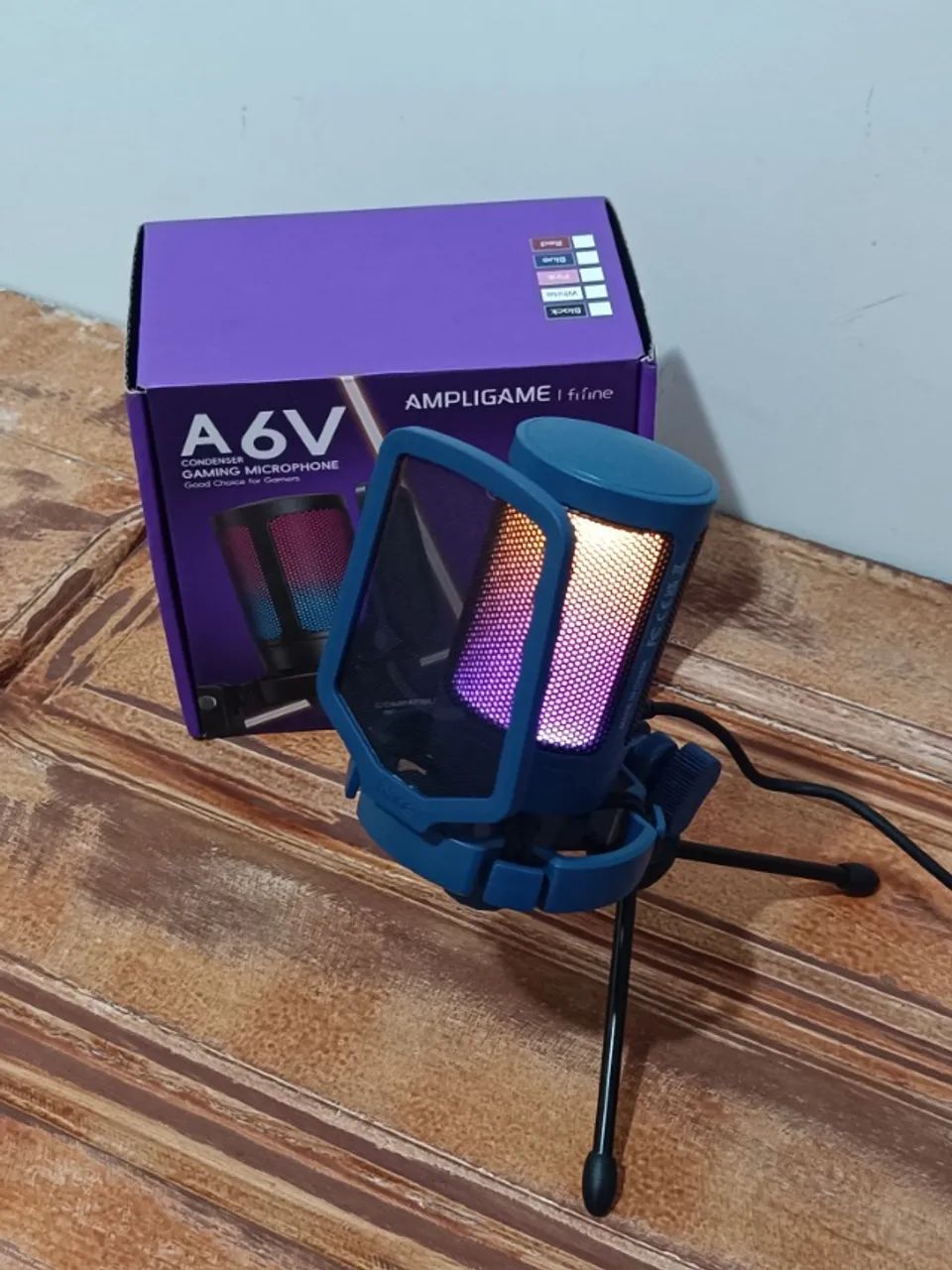 FIFINE A6V RGB para PC (Openbox) - Foto 2