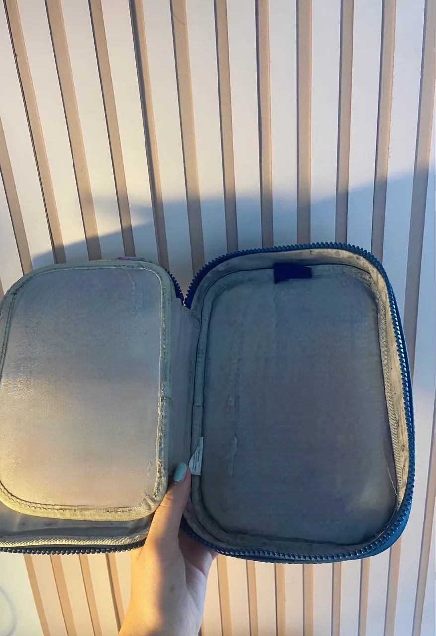 Estojo Kipling Original Azul Marinho - Foto 3