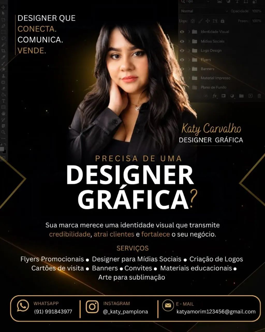 Precisa de uma Designer Gráfica?