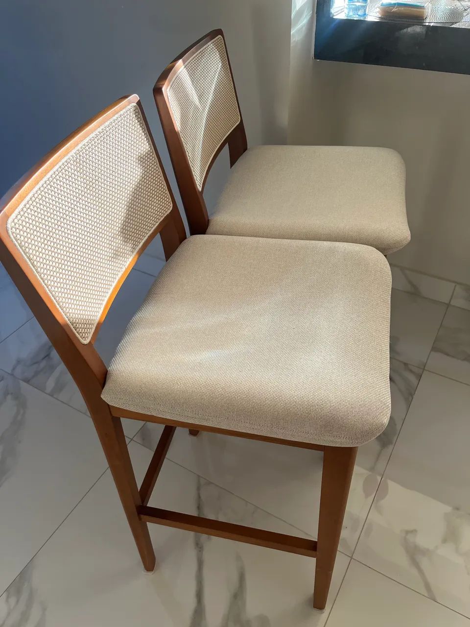Banqueta pra balcão madeira maciça  - Foto 3