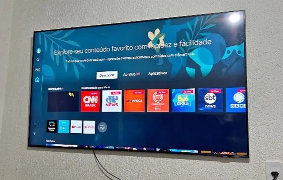 Tv smat Samsung 50 polegadas 4k com nota fiscal 