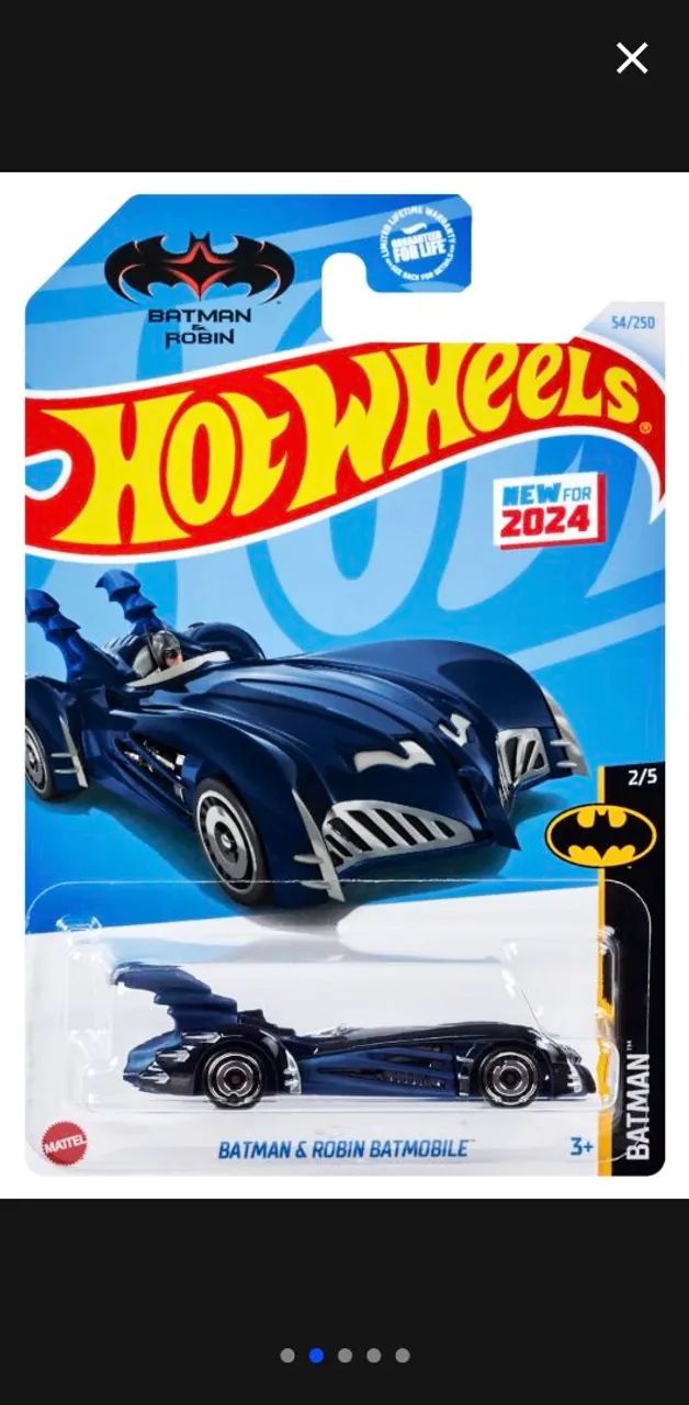 Hot Wheels - Batman & Robin Batmobile
