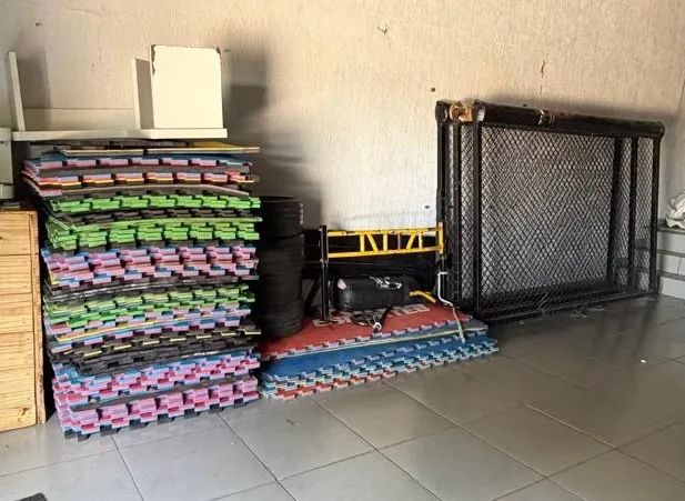 Tatame e grade de proteção  - Foto 2