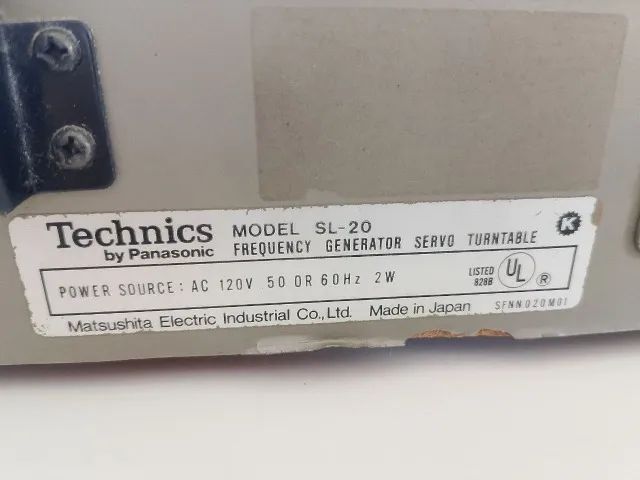 Toca Disco Technics SL-20 - Foto 5
