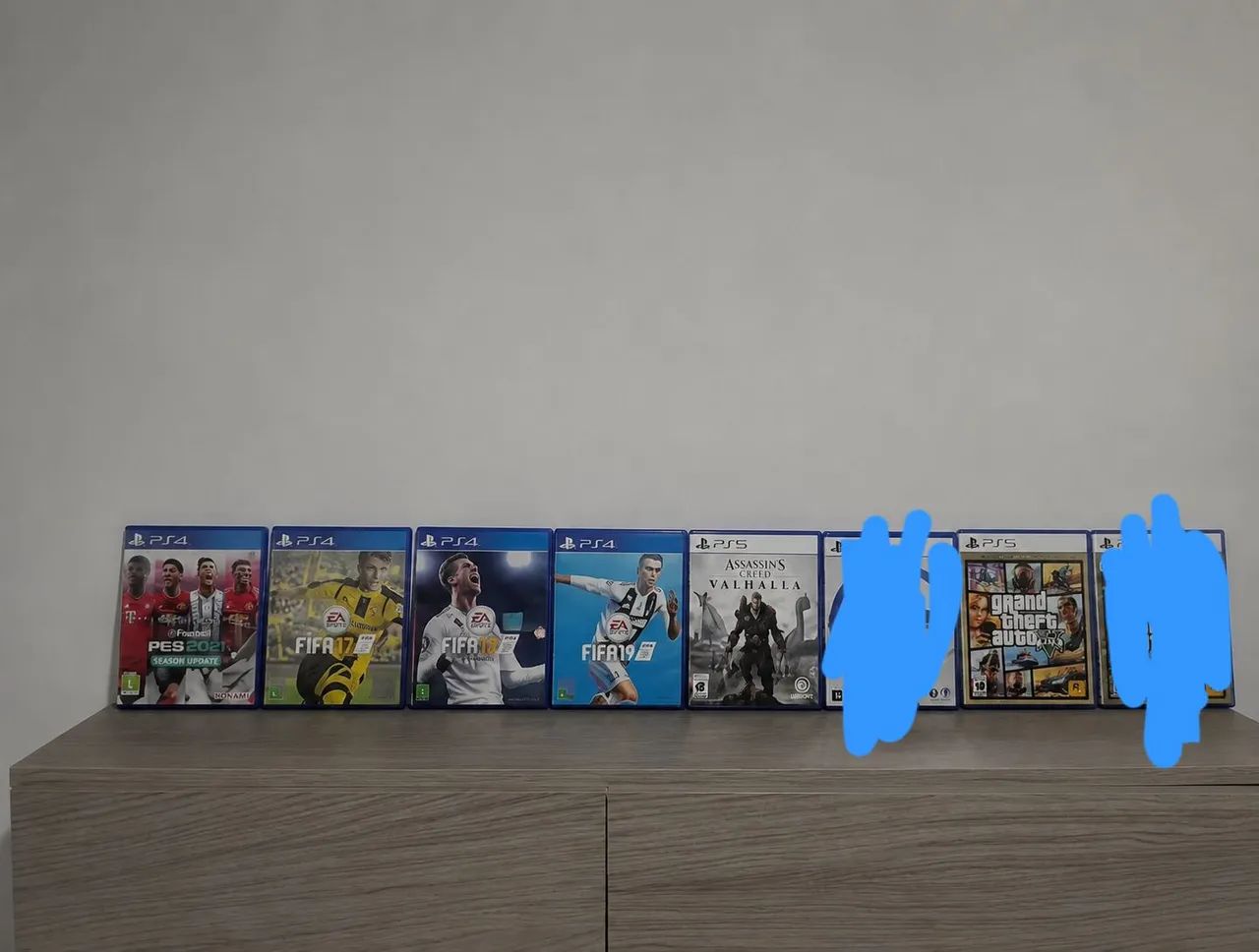 Vende-se jogos de PS5 e PS4.