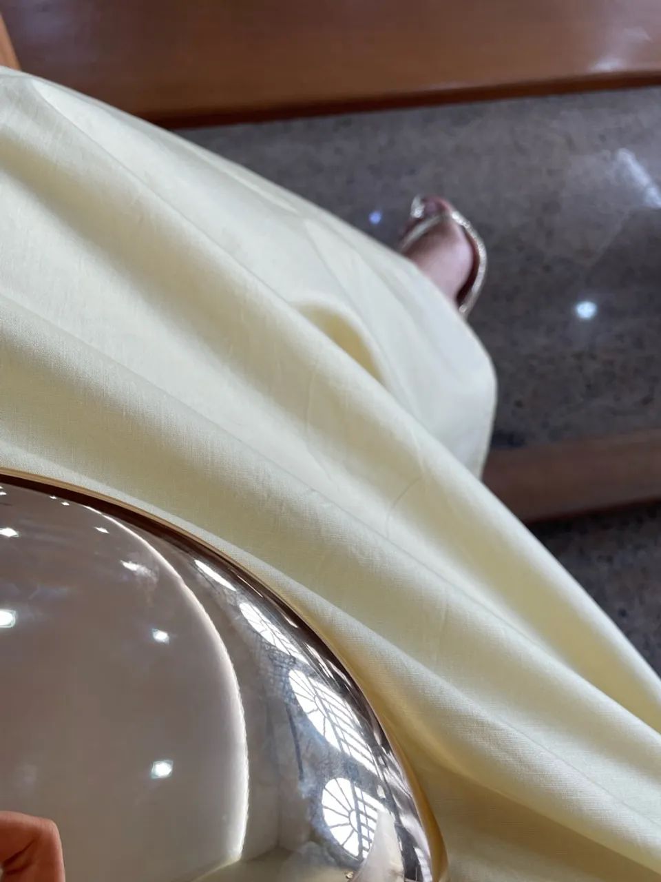 Vestido midi amarelo  - Foto 3