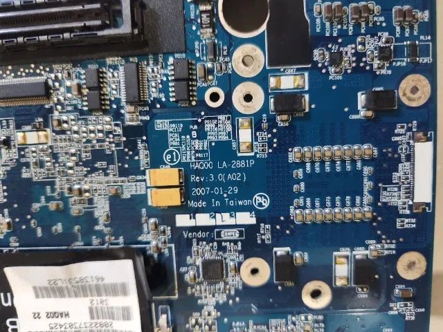com defeito Modelo/Peça: Dell Precision M90 9400 Intel Laptop Motherboard - Foto 3