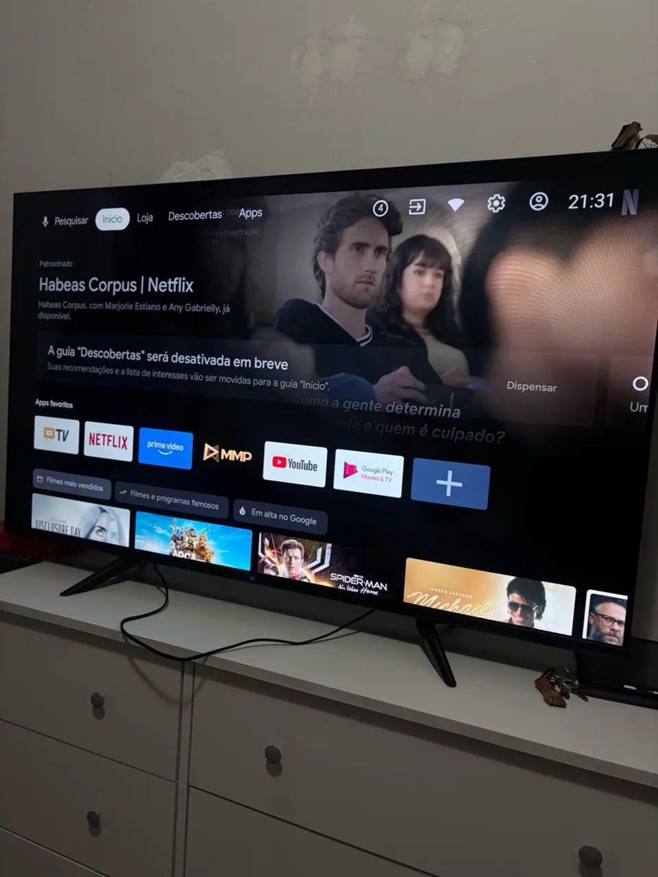 Tv 50 polegadas 