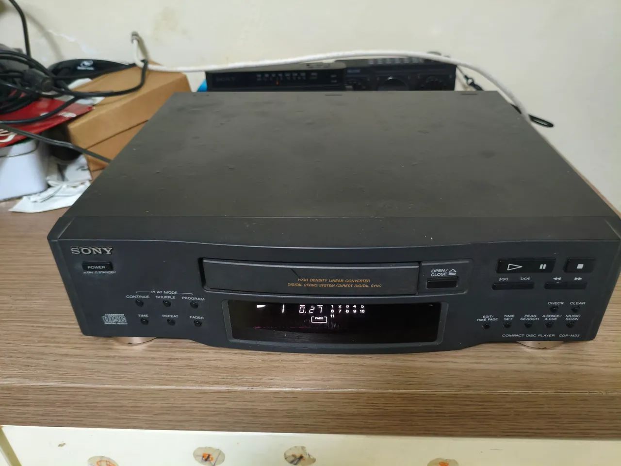 CD PLAYER SONY CDP M33 - Foto 3