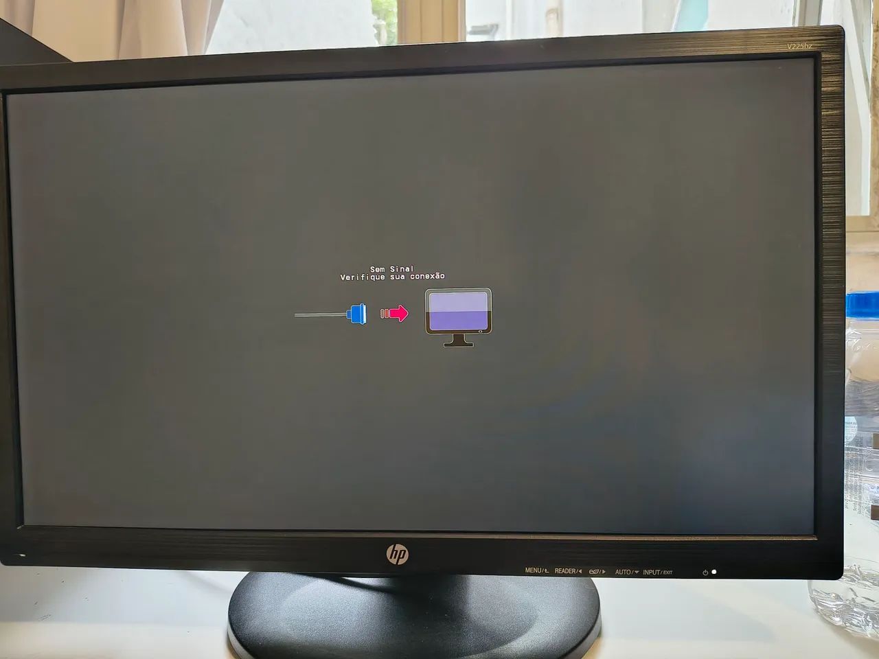 Monitor HP V225hz 21,5pol - Foto 4