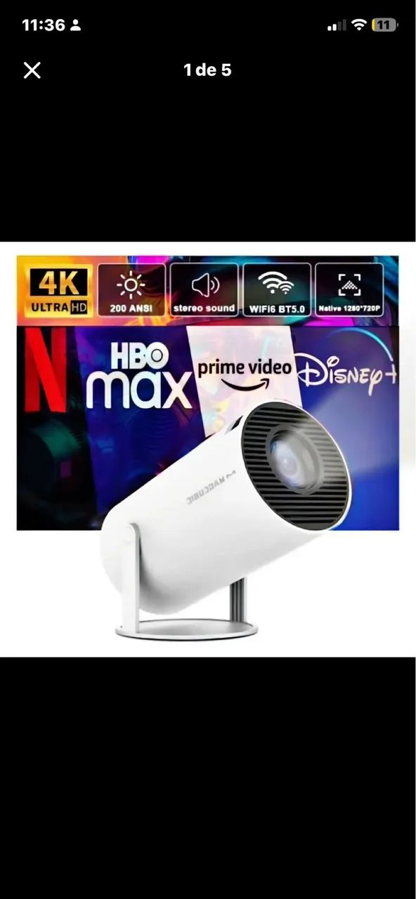 Projetor 4k - Foto 2