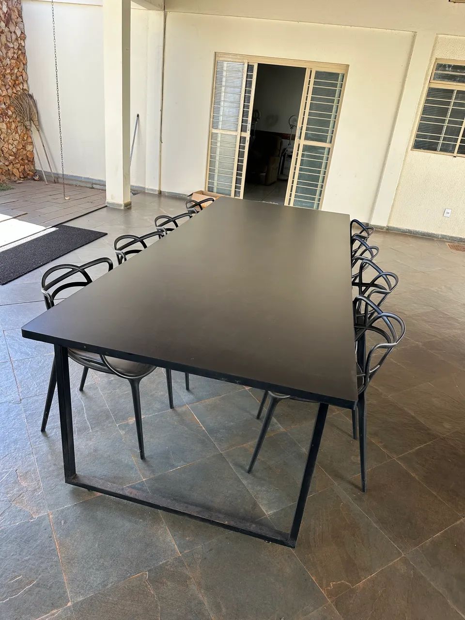 Mesa escritório com 10 cadeiras  - Foto 2