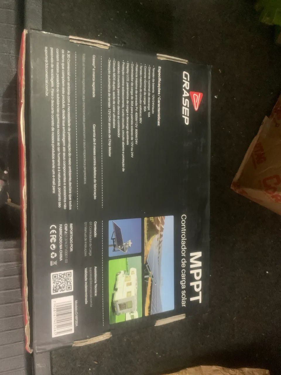 Controlador de Carga Solar MPPT Grasep D-MP30A.  - Foto 4