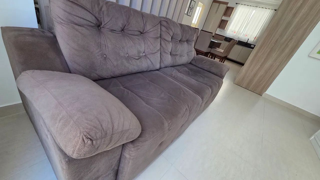 Vende-se sofá retrátil  2,10m - Foto 3