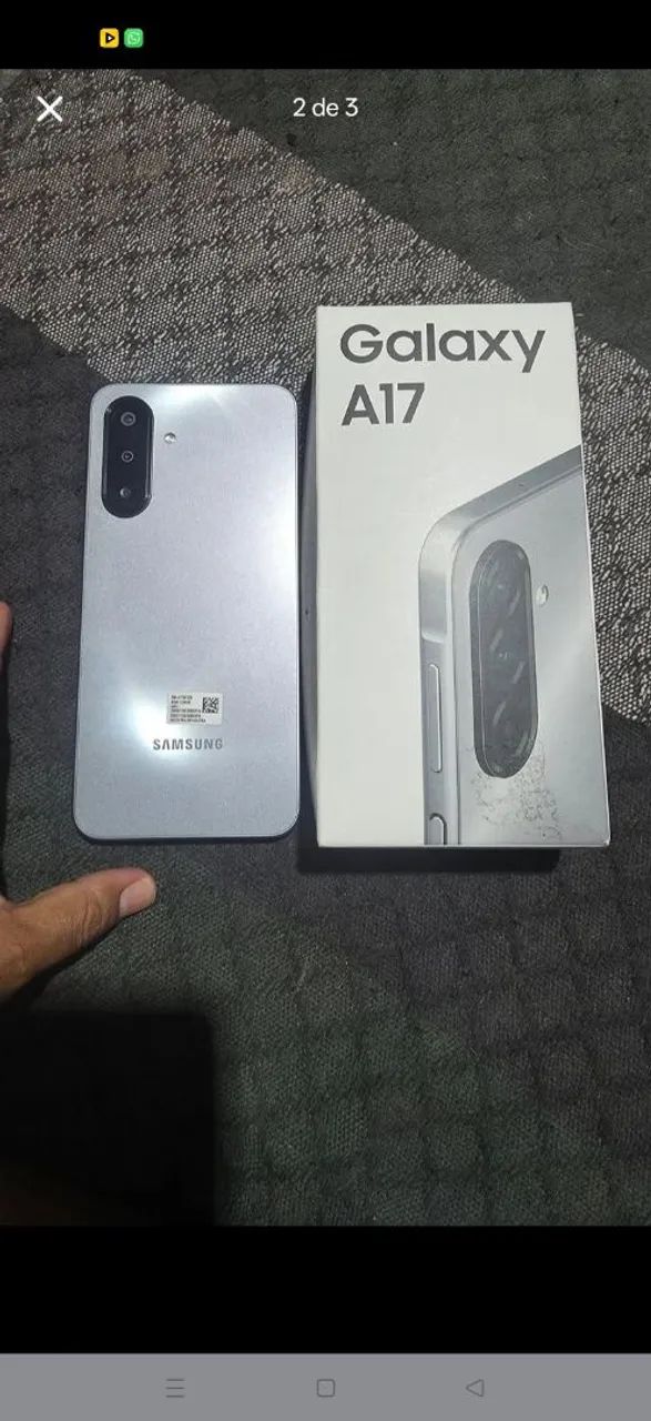 A17 novinho 256 GB memória  - Foto 3