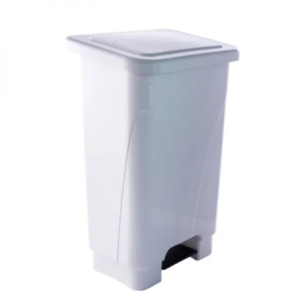 Lixeira 50 lts Resistente Retangular com Pedal 