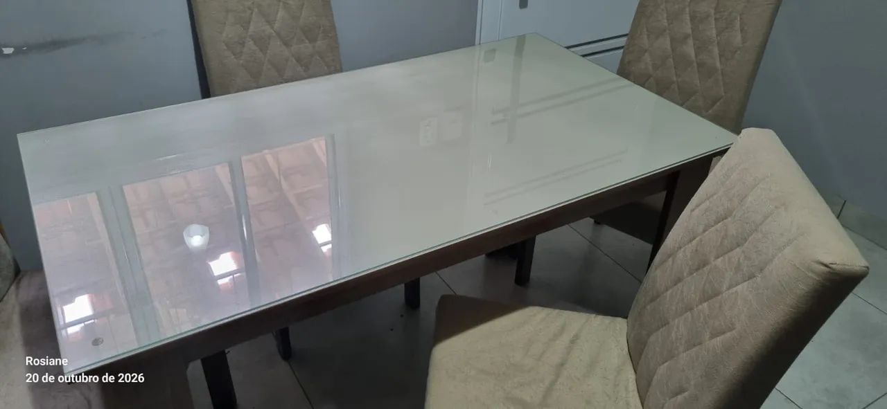 Mesa e cadeira novas! - Foto 5