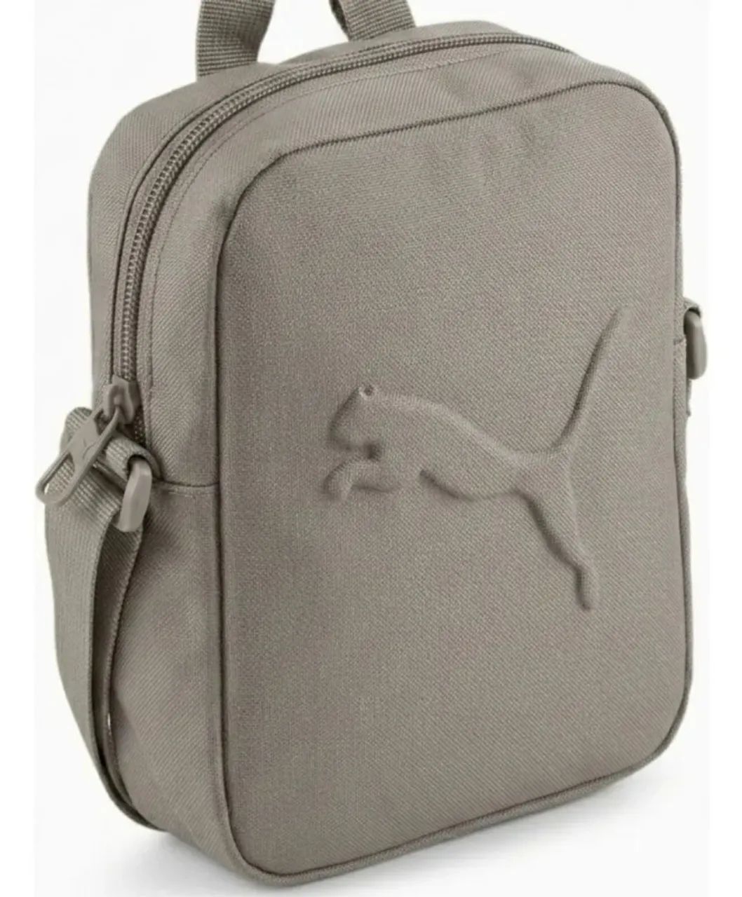 Bolsa Puma Buzz Portable na cor cinza