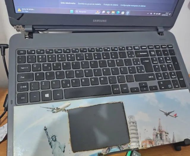 Notebook Samsung X40 com Placa de Vídeo NVIDIA - 12GB RAM - SSD 1TB  - Foto 2