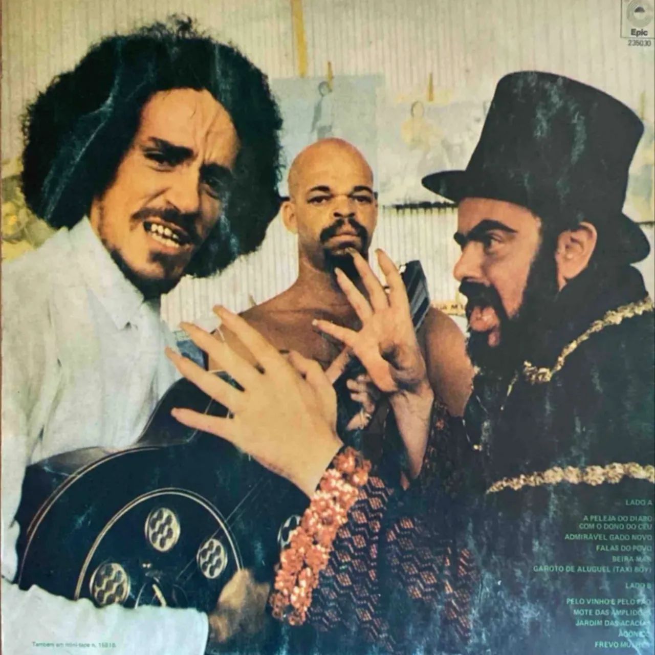 Vinil - Zé Ramalho - A Peleja do Diabo com o Dono do Céu (Original) - Foto 2