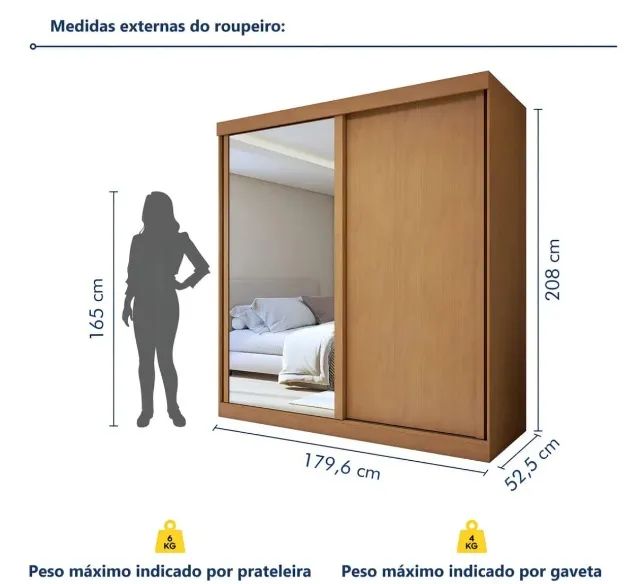 GUARDA ROUPAS PORTAS DE CORRER