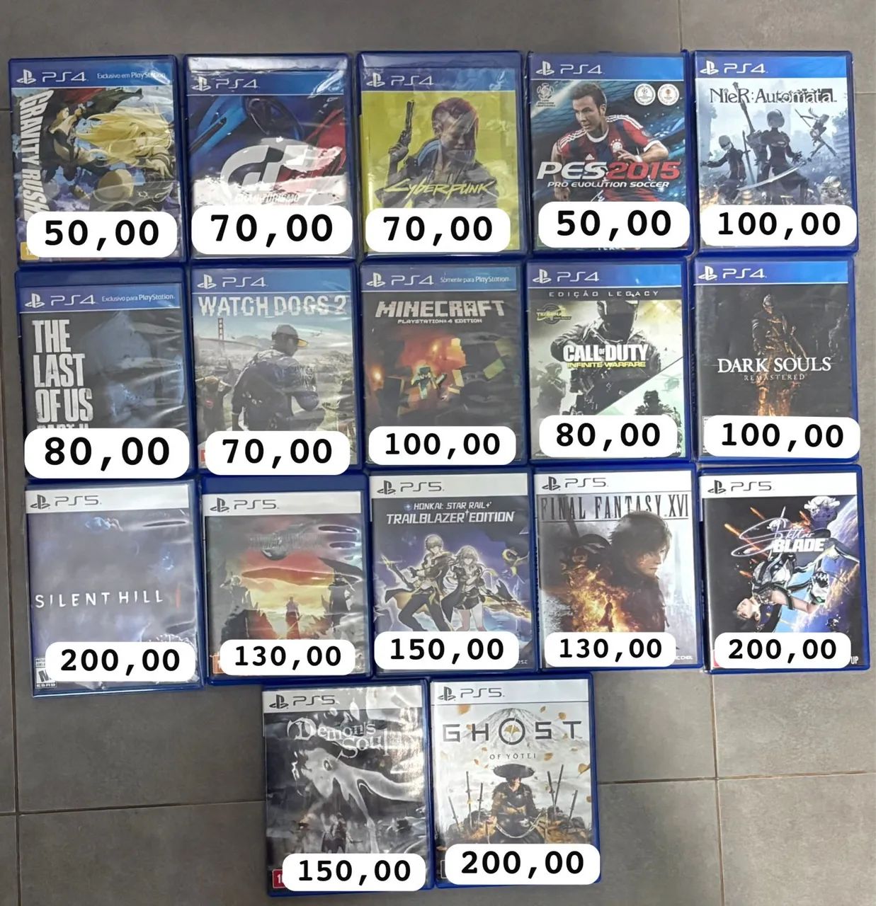 Jogos de PS4/PS5