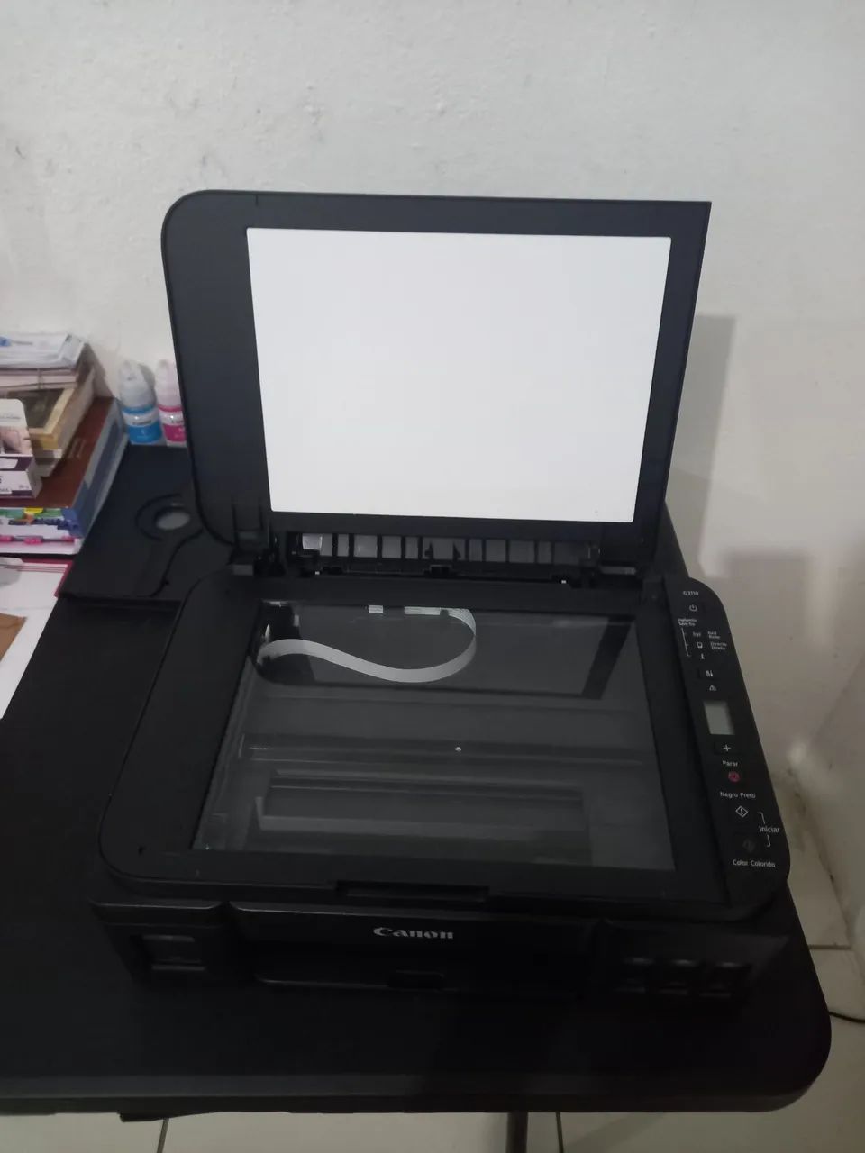Vendo impressora Canon 3110 apresentando problema P10 no visor. R$ 150,00. *63