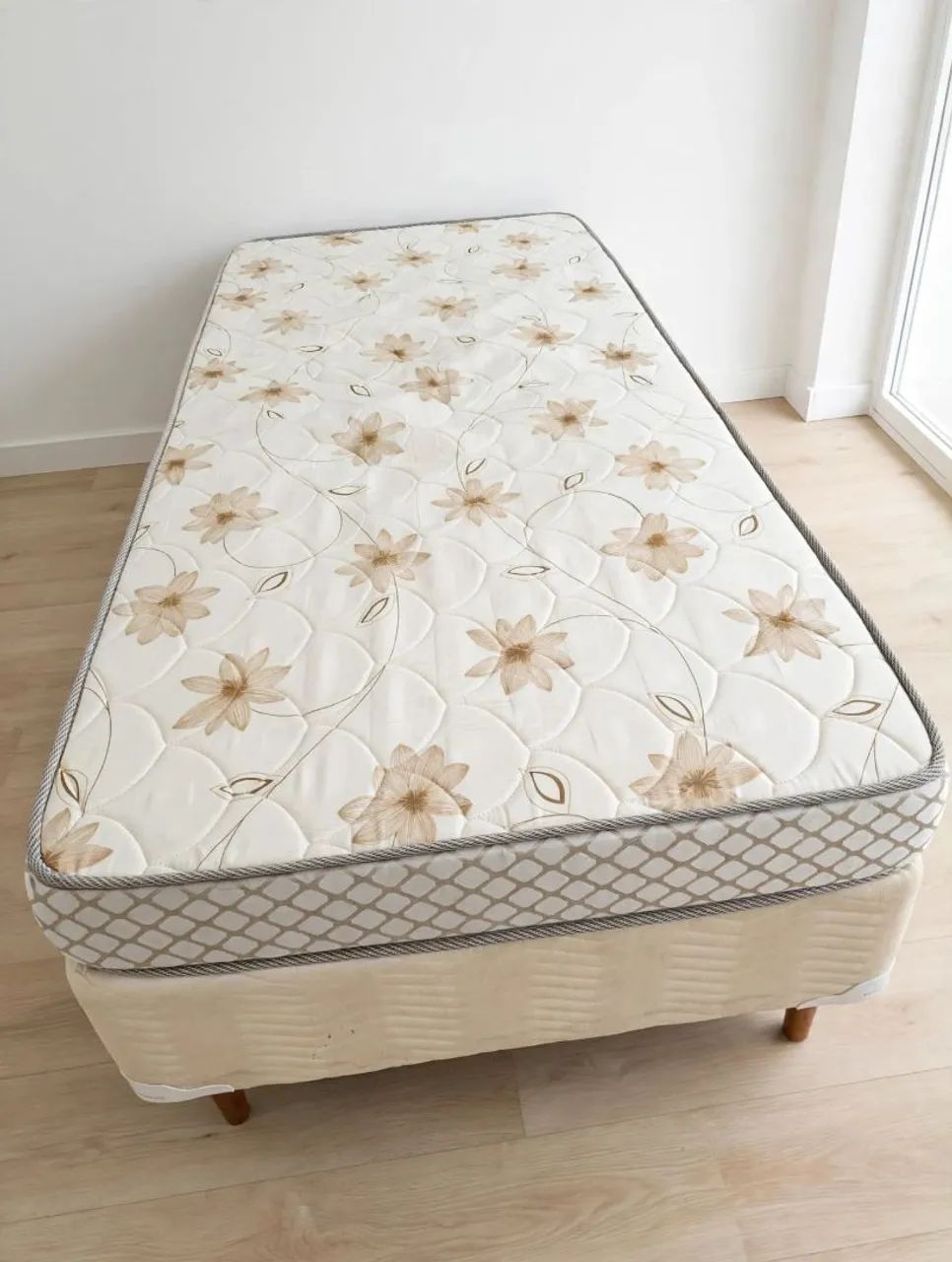 Cama box solteiro usada bom estado - Foto 2