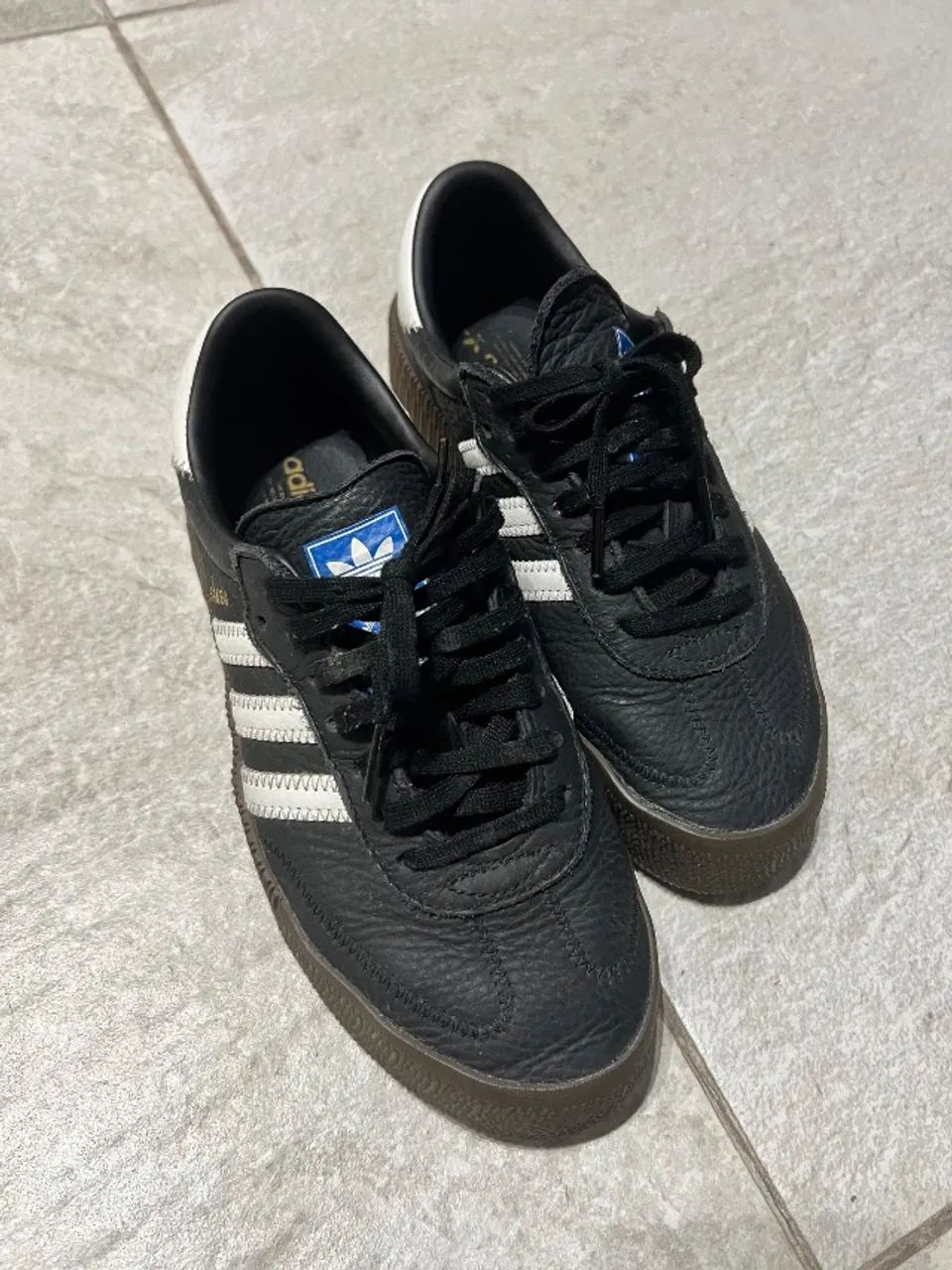 Adidas Samba Original Preto e Branco 