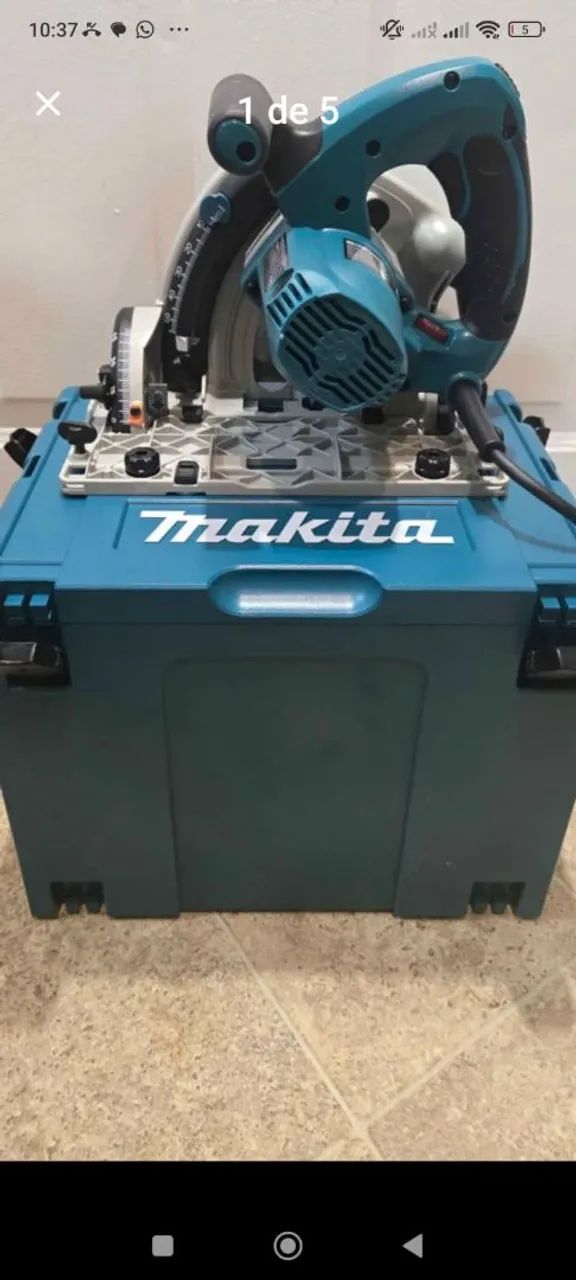 Makita SP 6000 com trilho - Foto 2