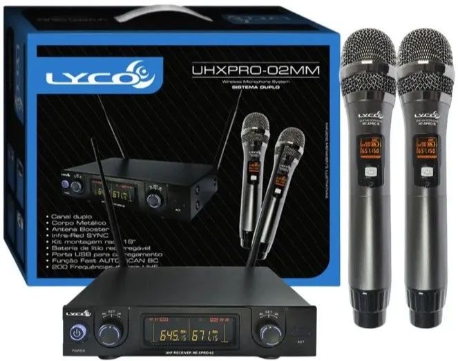 Microfone Lyco UHX PRO 