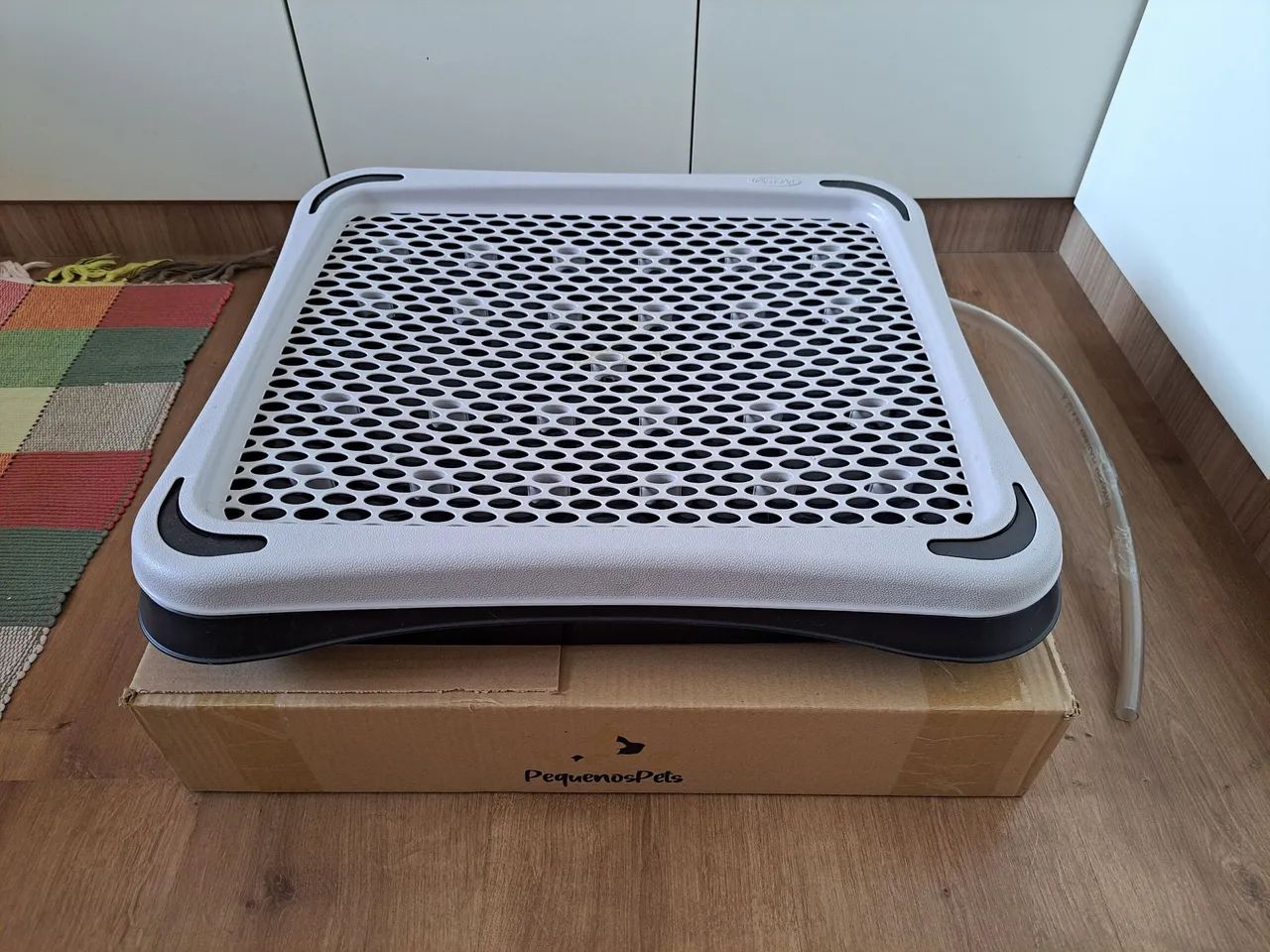 Banheiro sustentável para cães