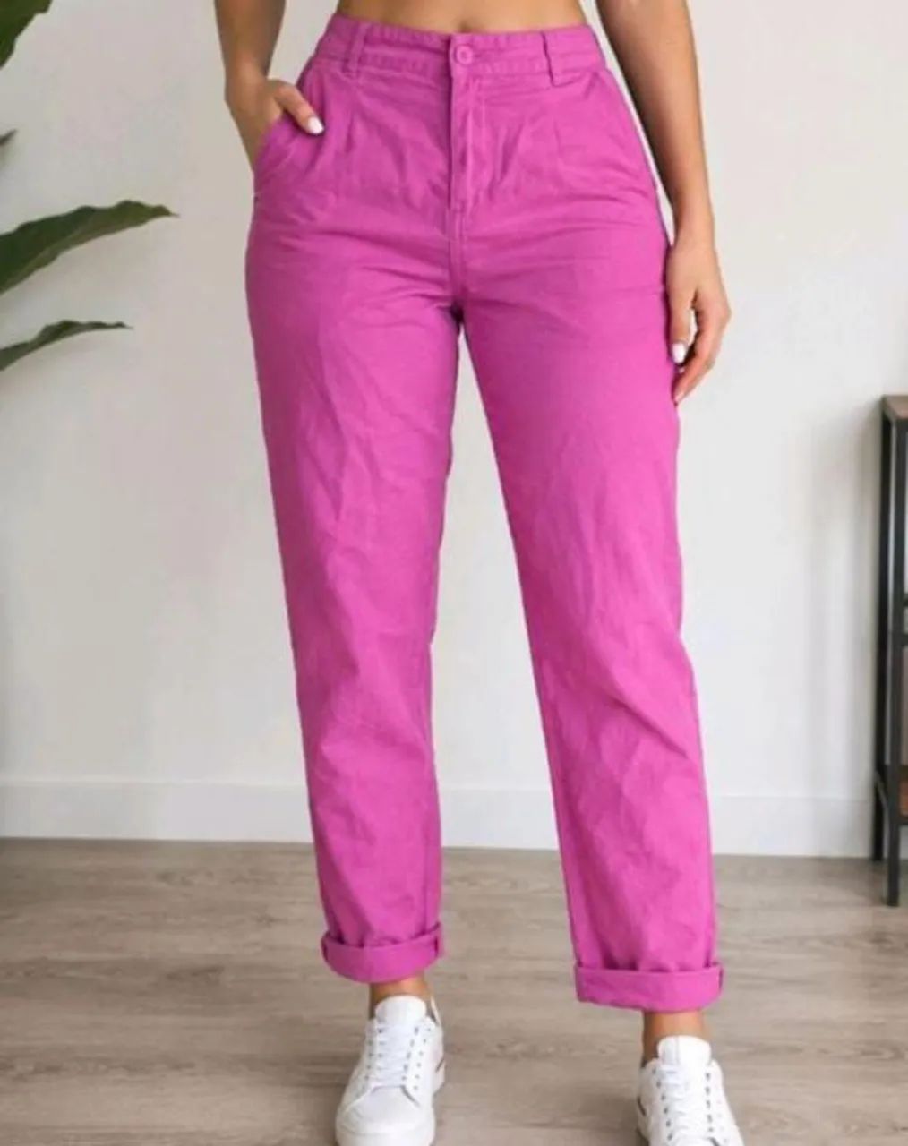 Calça rosa Hering 