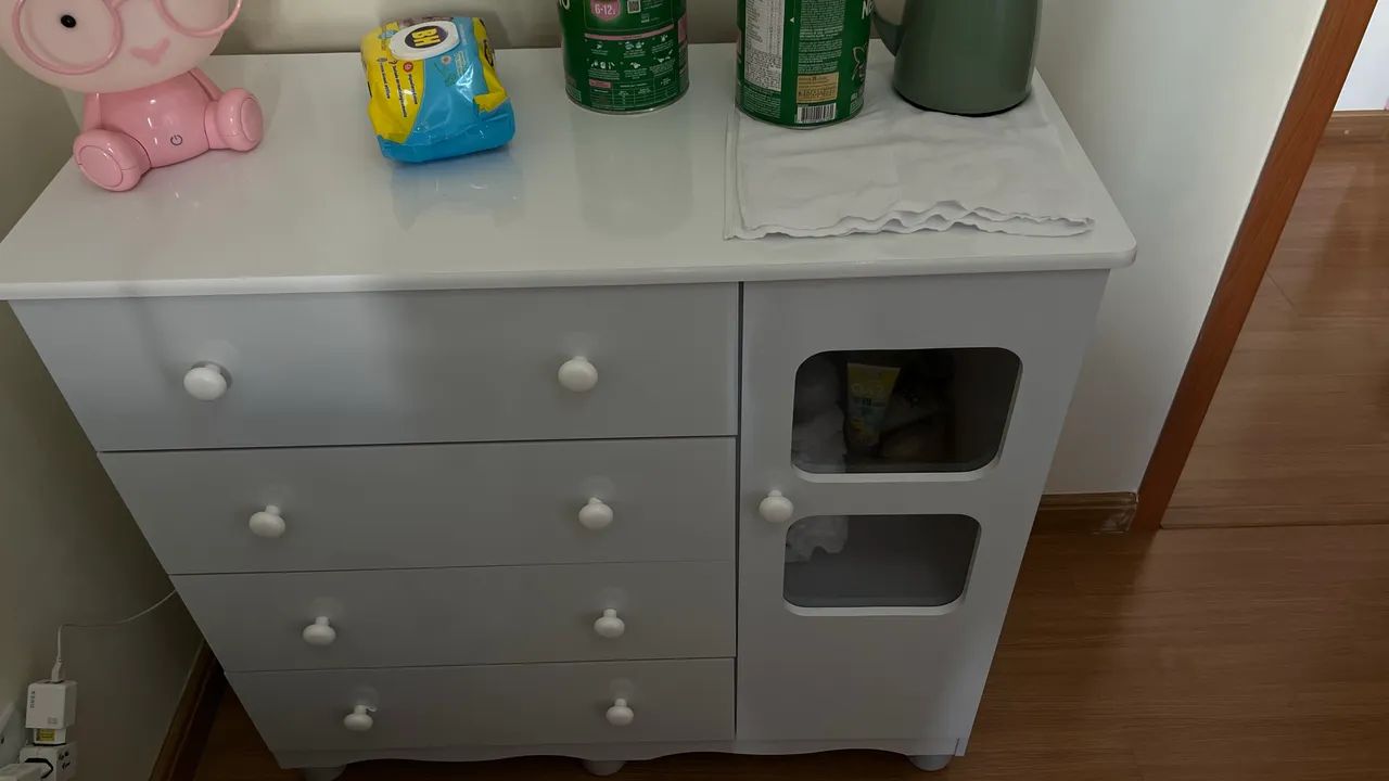 Jogo de quarto de bebê completo  - Foto 3