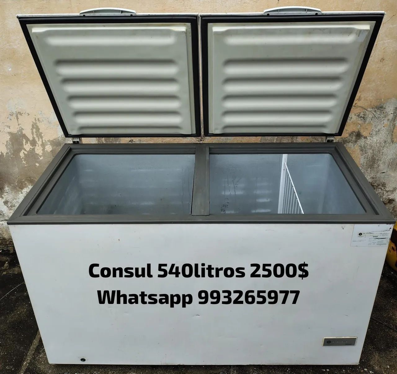 Freezer Consul 540 litros funcionando perfeitamente digital  - Foto 4