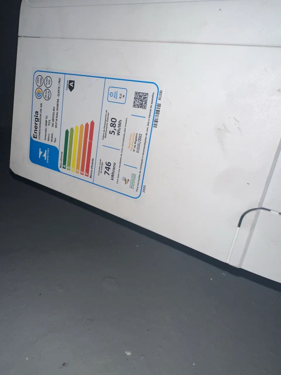 Ar condicionado TCL 18000 btus Quente/Frio 220v - Foto 4