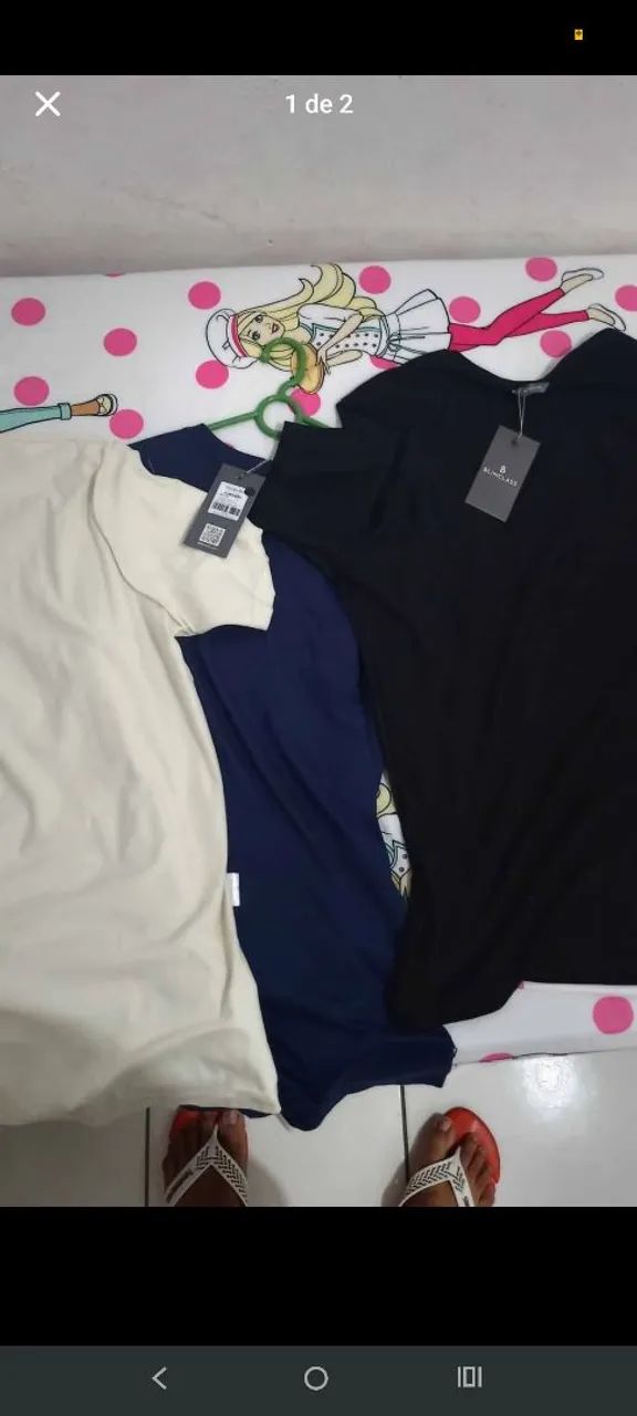 Camiseta blinclass tamanhos G  - Foto 2