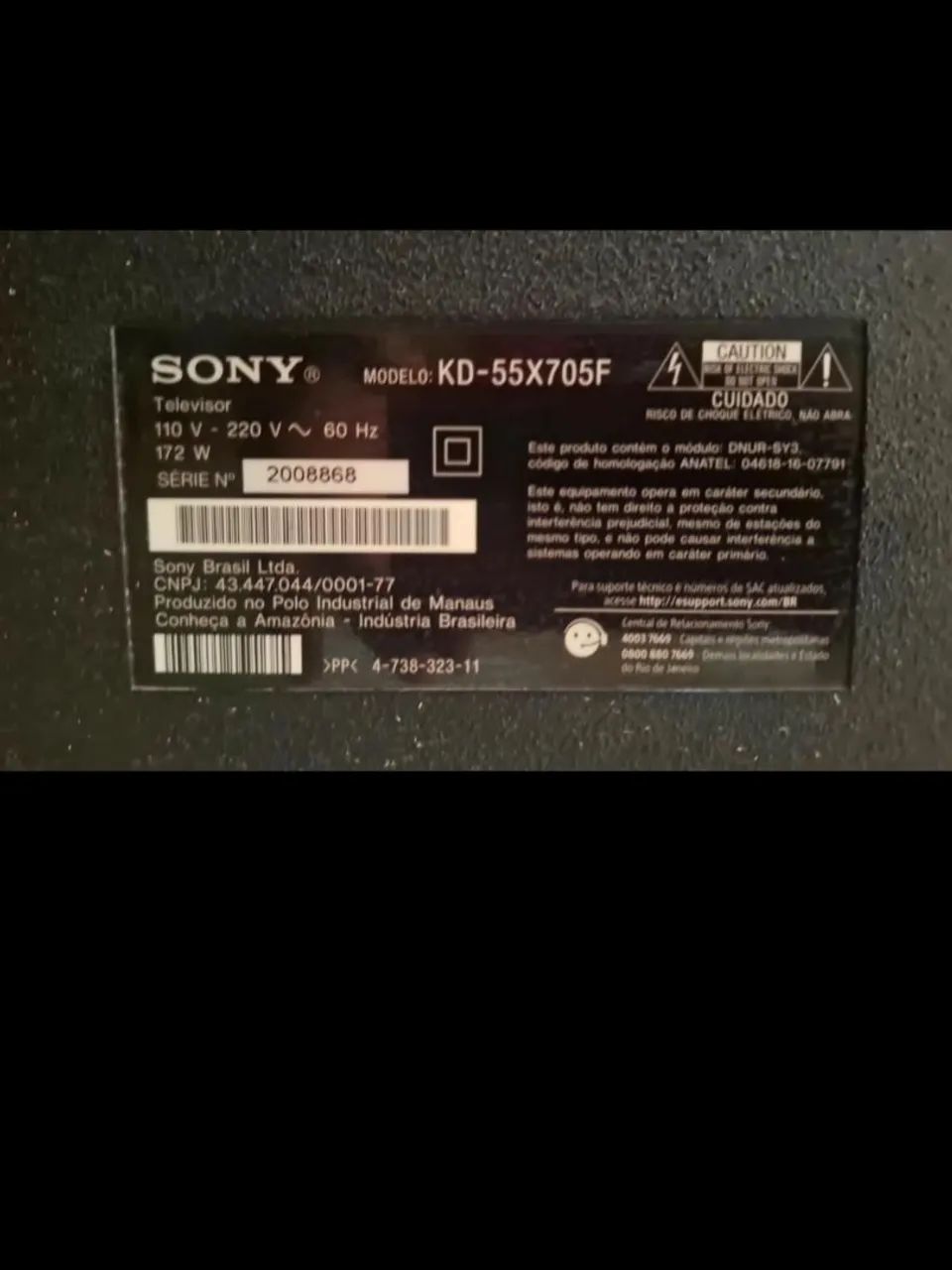 Tv sony 55 polegadas. - Foto 5