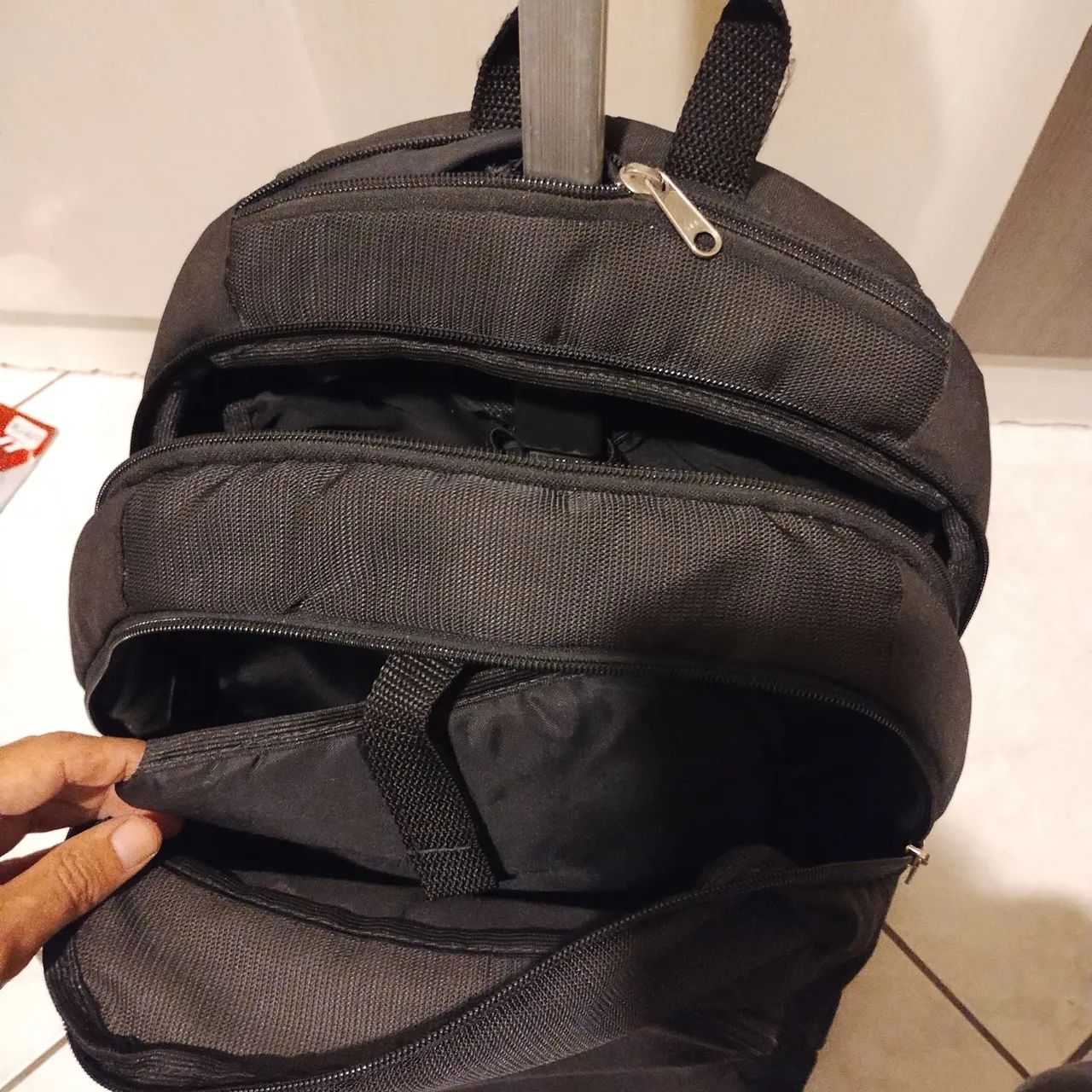 Mochila grande adulto com rodinhas - Foto 2