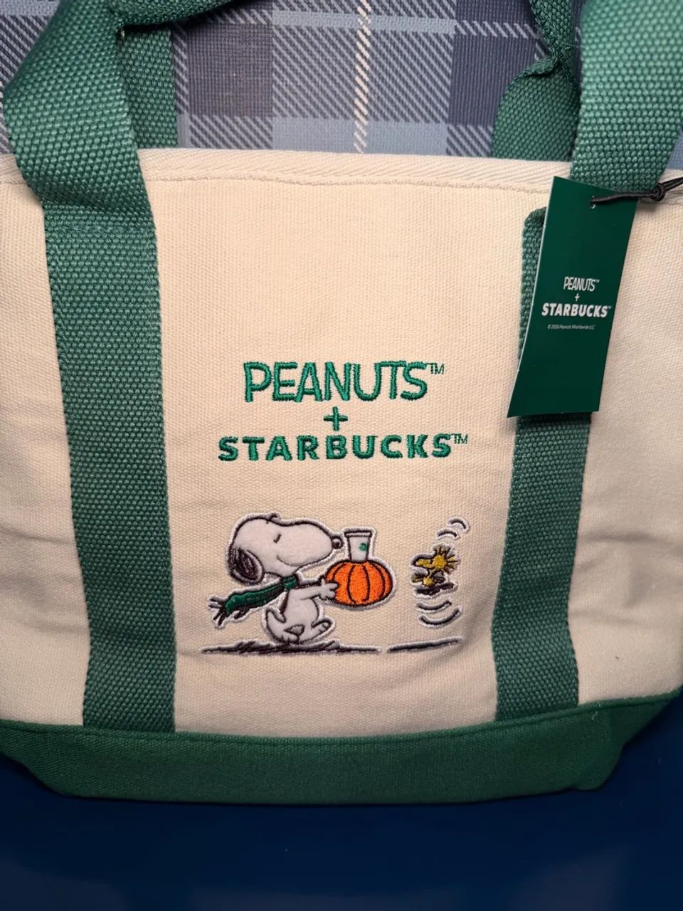 Bolsa Snoopy Starbucks edição limitada 2026 nova! - Foto 2