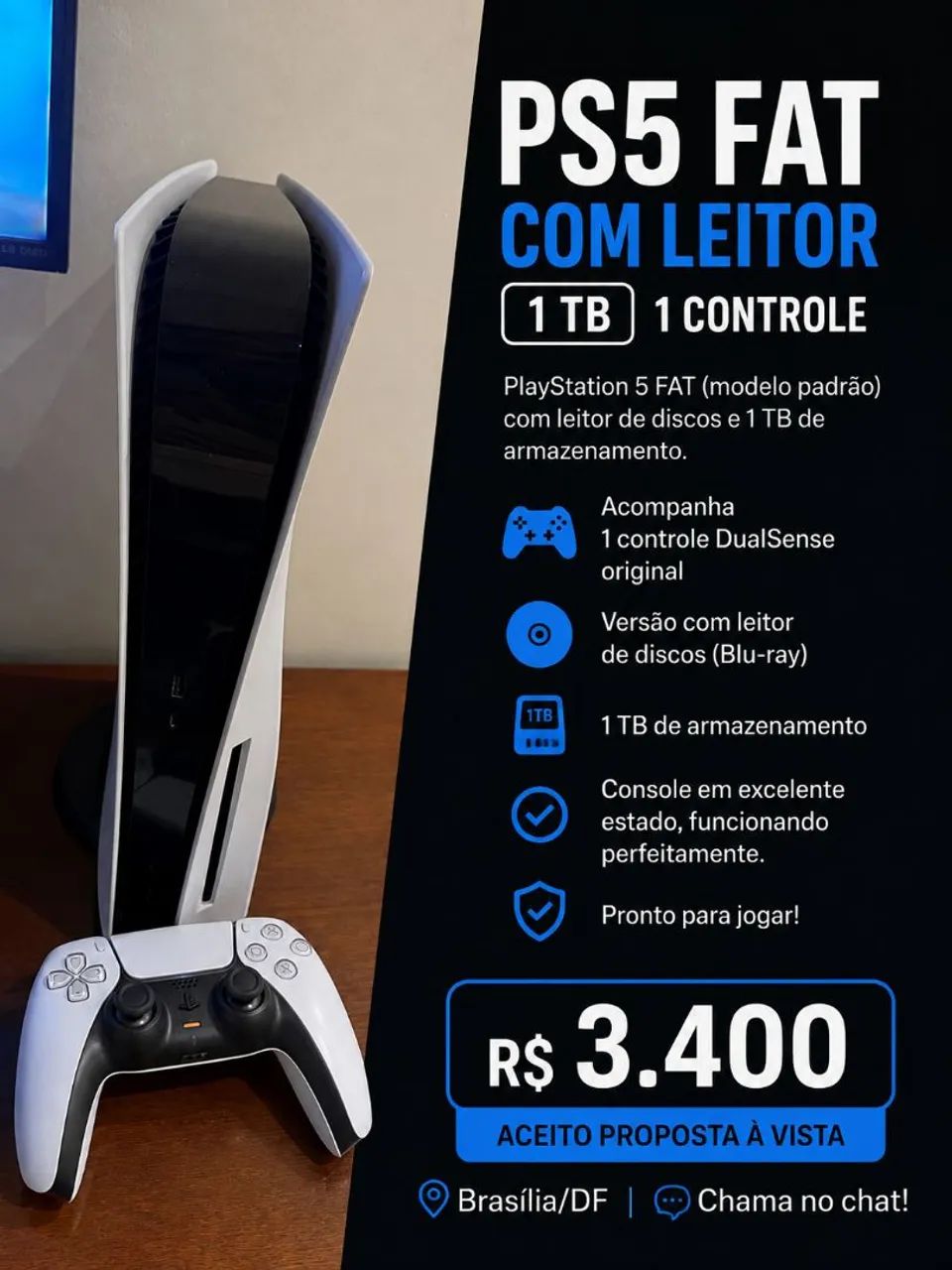 Vendo PS5 FAT