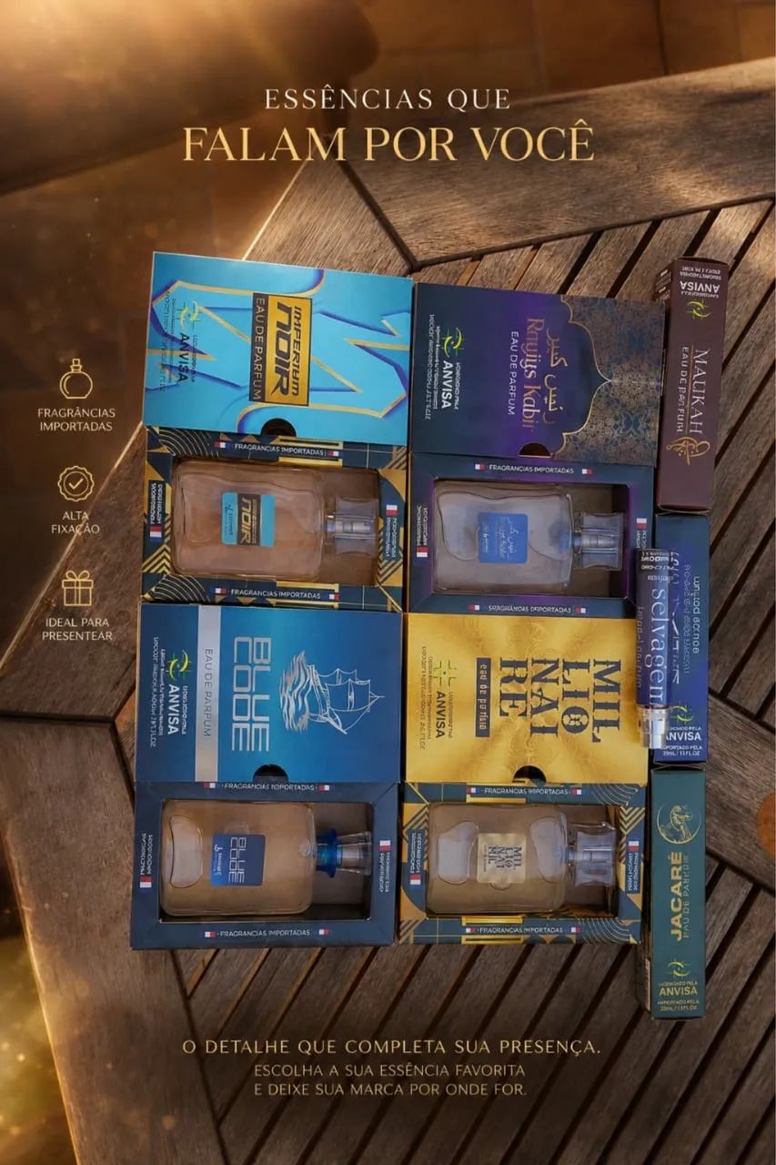Perfumes importados 